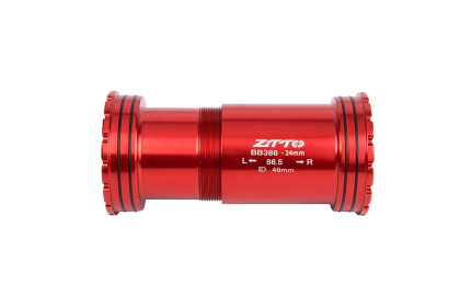 Каретка ZTTO BB386 Evo Press-Fit Ceramic, стакан 86.5 мм / Красная