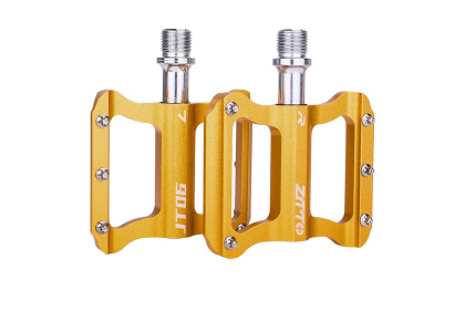 Педали платформы ZTTO Road Aluminum Pedals JT06 / Золотистые