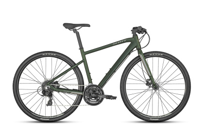 Велосипед гибридный Scott Sub Cross 50 Men (2023) / Зеленый