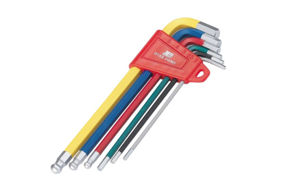 Набор шестигранников Bike Hand Hex Key Wrench Set, 6 функций / Разноцветный