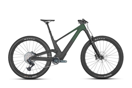 Велосипед горный Scott Genius 910 TR (2024) / Черно-зеленый (EU)