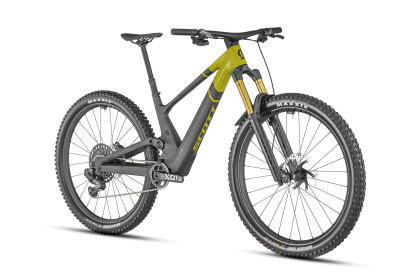 Велосипед горный Scott Genius ST 900 Tuned (2023) / Черно-зеленый (EU)