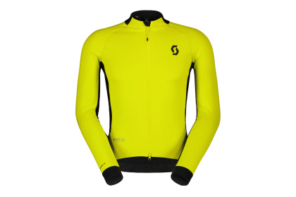 Велокуртка Scott RC Pro Warm Gore-Tex Windstopper / Желтая