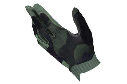 Велоперчатки Leatt MTB 1.0 GripR (2024), длинный палец / Зеленые