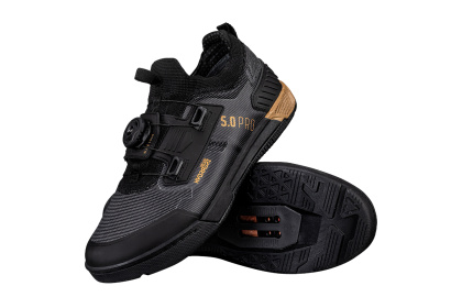 Велотуфли Leatt HydraDri 5.0 ProClip (2025) / Черные