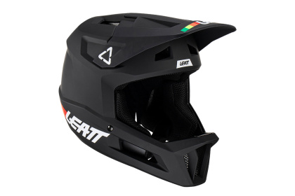 Шлем фулфейс Leatt MTB Gravity 1.0 (2025) / Черный