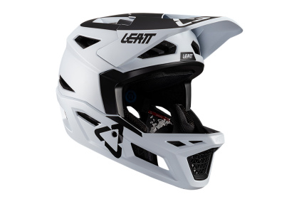 Шлем фулфейс Leatt MTB Gravity 4.0 (2025) / Белый