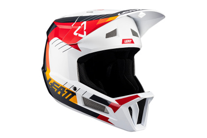 Шлем фулфейс Leatt MTB Gravity 2.0 (2025) / Красно-белый