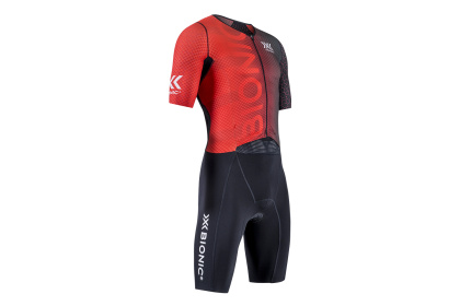 Стартовый костюм для триатлона X-Bionic Dragonfly Triathlon Suit 4.0 / Черно-красный