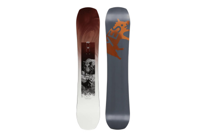 Сноуборд Yes Snowboards Standard Uninc DC (2025) / Бело-серый