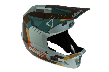 Шлем фулфейс Leatt MTB Gravity 2.0 / Светло-зеленый