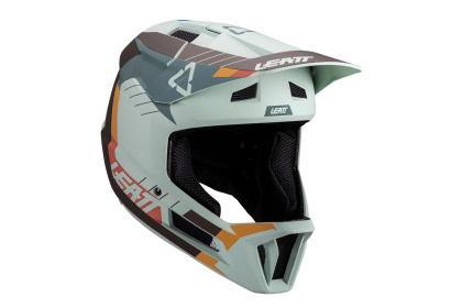 Шлем фулфейс Leatt MTB Gravity 2.0 (2025) / Светло-зеленый