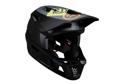 Шлем фулфейс Leatt MTB Gravity 4.0 (2025) / Черный