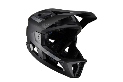 Шлем фулфейс подростковый Leatt MTB Enduro 2.0 Junior (2025) / Черно-серый