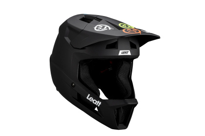 Шлем фулфейс подростковый Leatt MTB Gravity 1.0 Junior (2025) / Черный