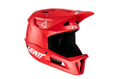 Шлем фулфейс подростковый Leatt MTB Gravity 1.0 Junior (2025) / Красный