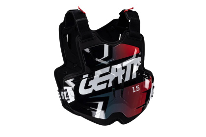 Защита тела Leatt Chest Protector 1.5 Torque / Черно-красная