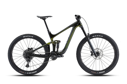 Велосипед горный Giant Reign Advanced Pro 29 2 (2022) / Черно-зеленый