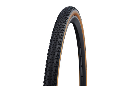 Велопокрышка Schwalbe X-One Allround Performance RaceGuard Addix Bronze, 28 дюймов / Складной корд