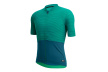 Велоджерси Santini Colore Riga, короткий рукав / Сине-зеленая
