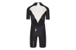 Стартовый костюм для триатлона Q36.5 TRI Short Sleeve Skinsuit, короткий рукав / Черный