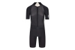 Стартовый костюм для триатлона Q36.5 TRI Short Sleeve Skinsuit, короткий рукав / Черный