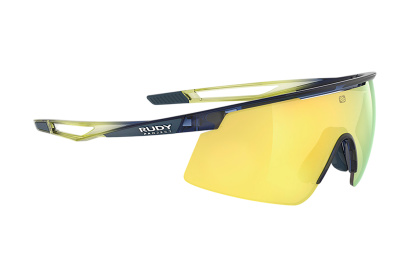 Очки Rudy Project Turbolence / Crystal Blue Avio Apple Green Fade Gloss RP Optics Multilaser Yellow