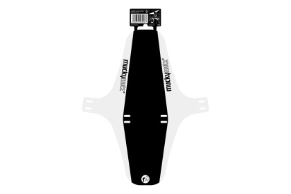 Крыло брызговик Mucky Nutz Face Fender XL, переднее / Черно-белое