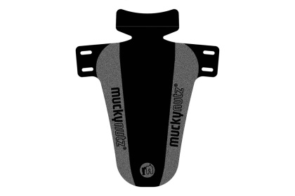 Крыло брызговик Mucky Nutz Mini Face Fender, переднее / Черно-серое