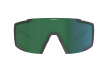 Очки Scott Shield Compact / Black Matt Green Chrome