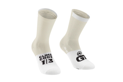 Носки Assos GT C2 / Бело-бежевые