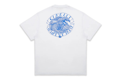 Футболка Cinelli Gerry Wedd Cyclist Surfer / Белая