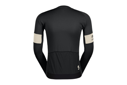 Велоджерси Scott Endurance Pro, длинный рукав / Бежево-черная