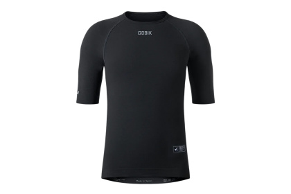 Термобелье Gobik Base Layer Winter Merino, короткий рукав / Черное