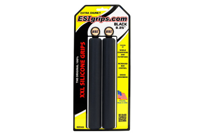 Грипсы ESI Extra Chunky XXL 8.25 дюймов, 209 мм х 34 мм / Черные