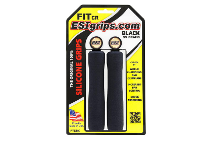 Грипсы ESI Fit CR, 130 мм х 30-32 мм / Черные