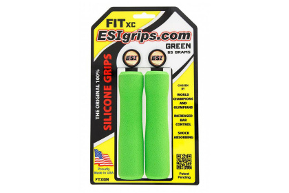 Грипсы ESI Fit XC, 130 мм х 32-34 мм / Зеленые
