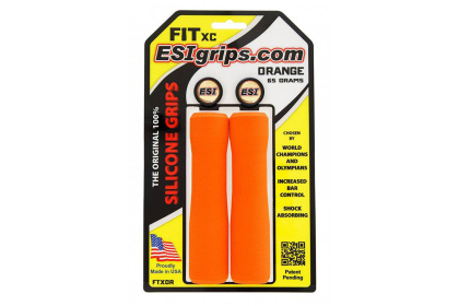 Грипсы ESI Fit XC, 130 мм х 32-34 мм / Оранжевые