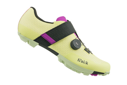 Велотуфли Fizik Vento Ferox Carbon / Желто-зеленые