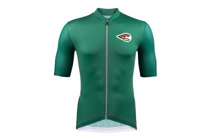 Велоджерси Cinelli Tempo Mesh, короткий рукав / Зеленая