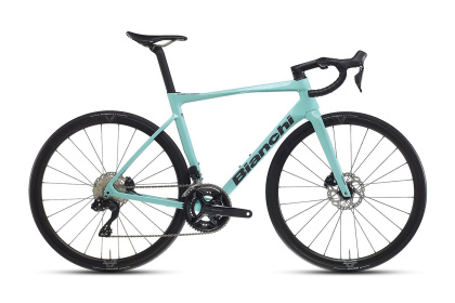 Велосипед шоссейный Bianchi Specialissima Comp 105 Di2 12SP / Голубой