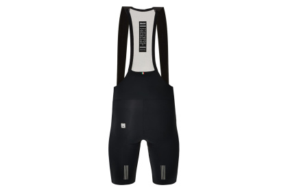 Велотрусы Santini Plush, с лямками / Черные