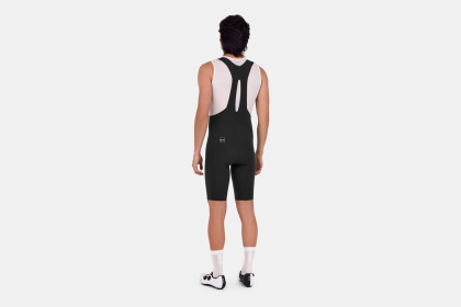 Велотрусы Santini Unico Edge, с лямками / Черные