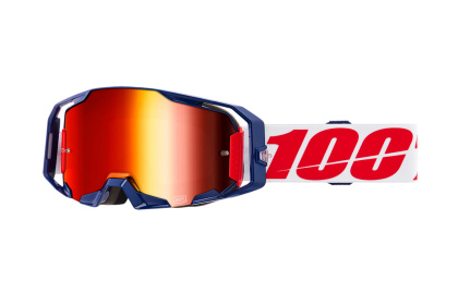 Очки маска 100% ARmatic / Mach Z Mirror Red