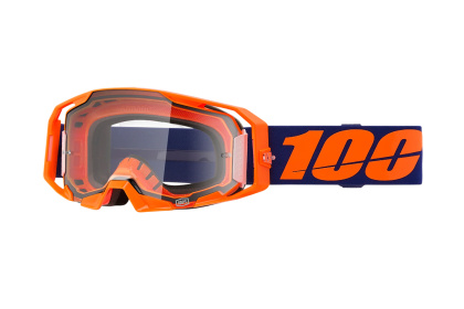 Очки маска 100% ARmatic / Neon Orange Clear
