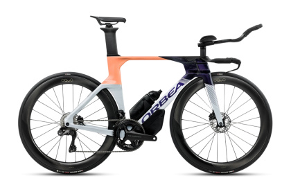 Велосипед для триатлона Orbea Ordu M20iLTD (2025) / Оранжево-серебристый
