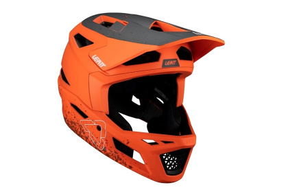 Шлем фулфейс Leatt MTB Gravity 4.0 (2025) / Оранжевый