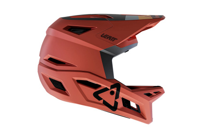Шлем фулфейс Leatt MTB Gravity 4.0 / Красно-коричневый