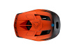Шлем фулфейс Leatt MTB Gravity 6.0 Carbon / Черно-оранжевый