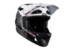 Шлем фулфейс Leatt MTB Gravity 6.0 Carbon / Черно-белый